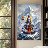 Lord Shiva Wall Art HD Canvas Gallery Wrap (SHWA12)