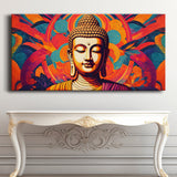 Lord Buddha Canvas Wrap Painting (BDWA81)