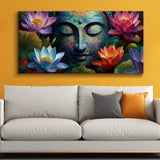 Lord Buddha Canvas Wrap Painting (BDWA68)