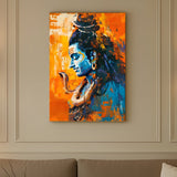 Lord Shiva Wall Art HD Canvas Gallery Wrap (SHWA05)