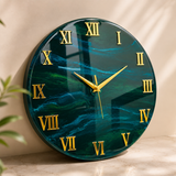 Jungle Green The luxury ResinArt Resin Wall Clock