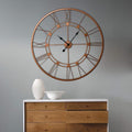 Roman Numeral Double Ring Wall Clock