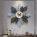 Feather Sunburst Wall Clock