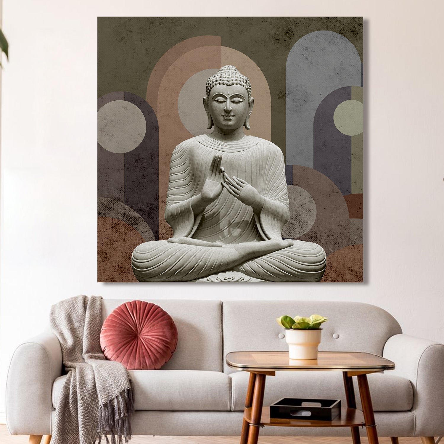 Buddha Canvas Painting for Home and Hotels