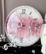 Rose Mist Delight – The Luxury Resin Clock