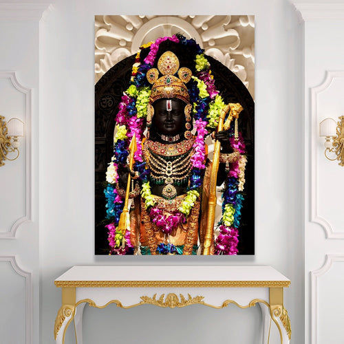 Ram Lalla Ayodhya Canvas Painting (RMWA03)